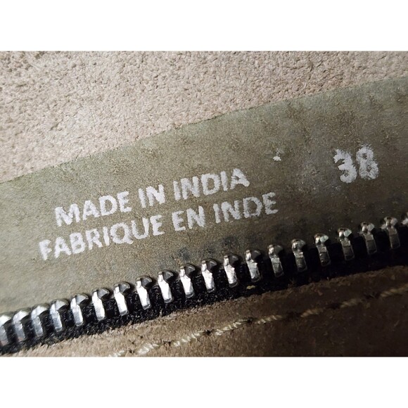 FREE PEOPLE Tennessee Over Knee Leather Boots Size US 7 Boho Hippie - Picture 10 of 14